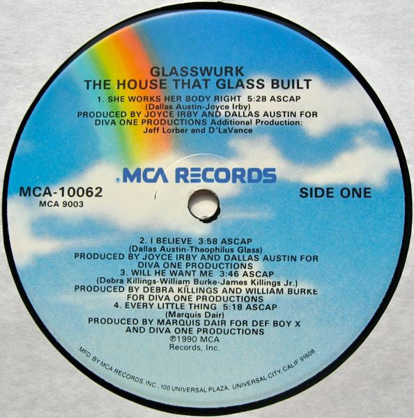 Glasswurk : The House That Glass Built (LP, Album)