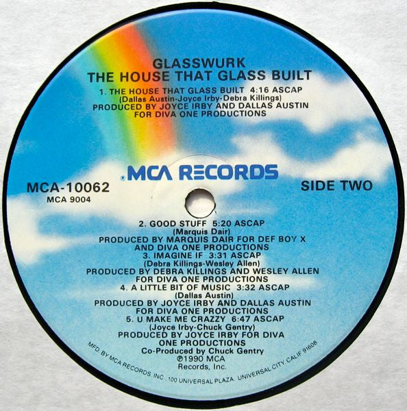 Glasswurk : The House That Glass Built (LP, Album)