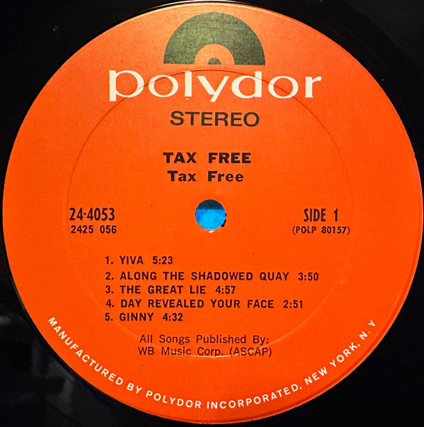 Tax Free (2) : Tax Free (LP, Album, Pit)