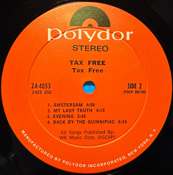 Tax Free (2) : Tax Free (LP, Album, Pit)