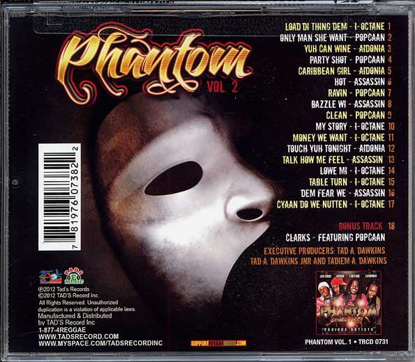 Various : Phantom Vol. 2 (CD, Comp)