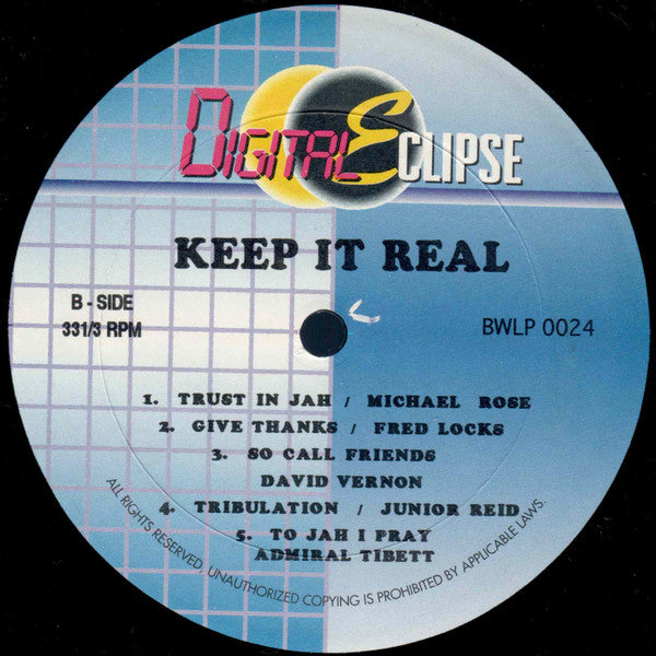 Various : Keep It Real (LP, Comp)