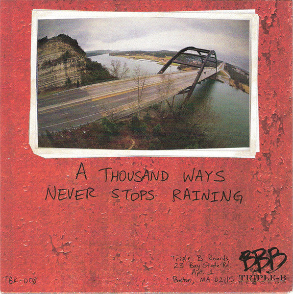 Foundation (12) : Never Stops Raining (7", Cle)