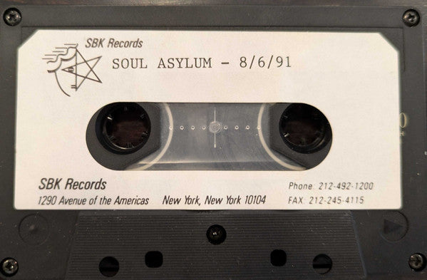 Soul Asylum (2) : 8/6/91 (Cass, Promo)