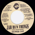 Super Cat (2) : Jah Run Things / Them No Care (7")