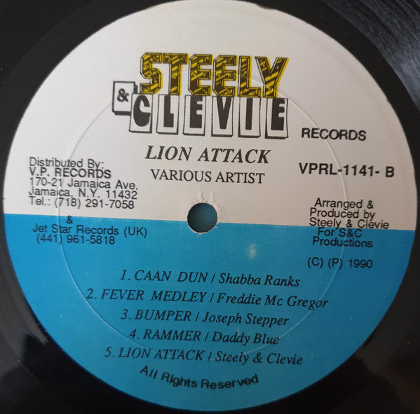 Various : Lion Attack (LP, Comp)