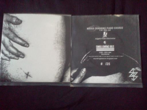 Waves Crashing Piano Chords / Swallowing Bile : Waves Crashing Piano Chords / Swallowing Bile (Lathe, 6", EP, Ltd, Cle)