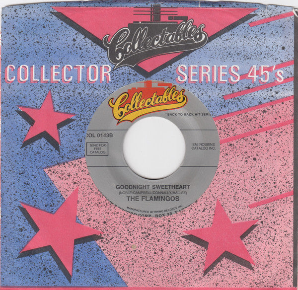 The Flamingos : I Only Have Eyes For You / Goodnight Sweetheart (7", Single, RE, Spe)