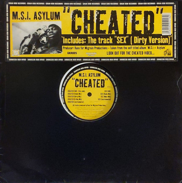 M.S.I. & Asylum (5) : Cheated / Sex (12")