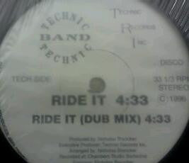 Technic Band : Ride It / Hands In De Air (12", Maxi)