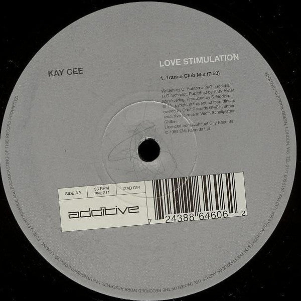 Kay Cee* : Escape / Love Stimulation (12")