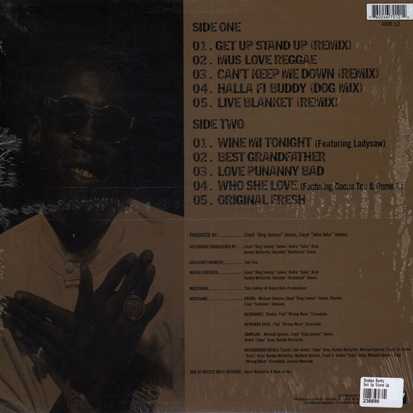Shabba Ranks : Get Up Stand Up (LP, Comp)