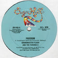 Grandmaster Flash And The Furious 5* : Freedom (12")