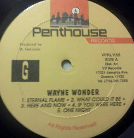 Wayne Wonder : Wayne Wonder (LP, Album)
