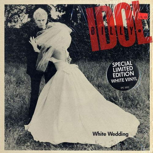 Billy Idol : White Wedding (12", Single, Ltd, Whi)