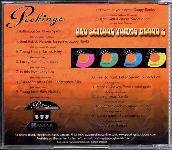 Various : Peckings Presents Old School Young Blood (Volume 2) (CD, Comp)