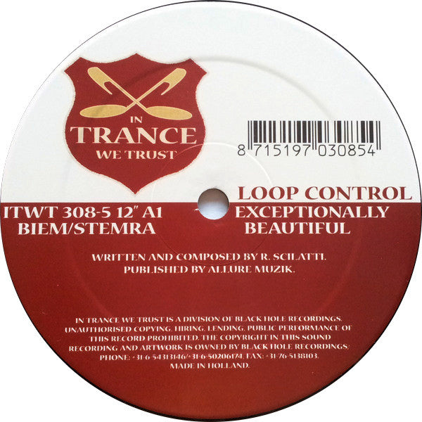 Loop Control : Exceptionally Beautiful / Reflections (12")