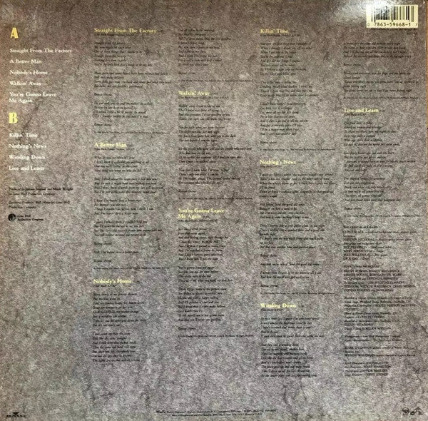 Clint Black : Killin' Time (LP, Album)