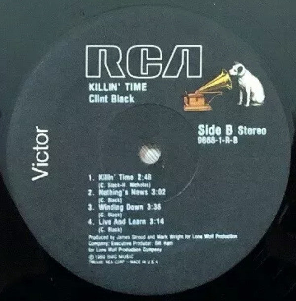 Clint Black : Killin' Time (LP, Album)
