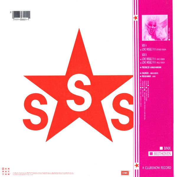 Sigue Sigue Sputnik : Love Missile F1-11 (12")