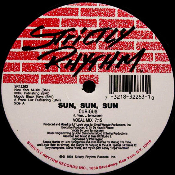 Sun, Sun, Sun : Curious (12")