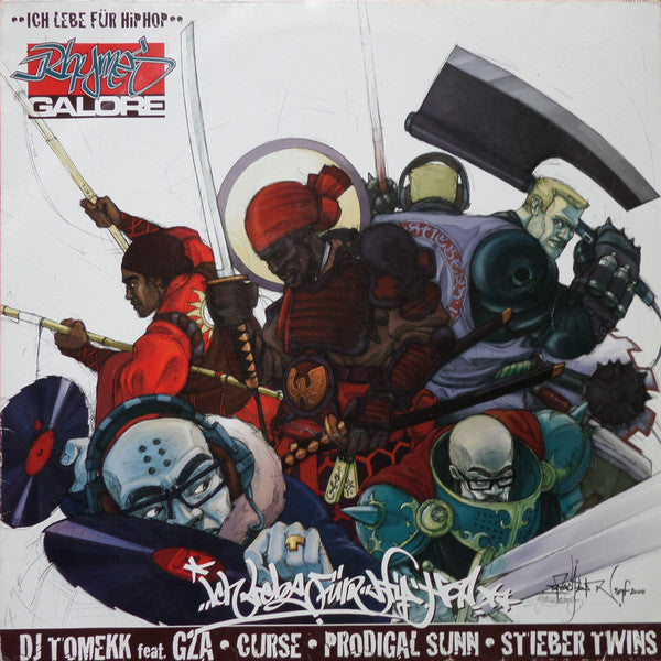 DJ Tomekk Feat. GZA • Curse (3) • Prodigal Sunn • Stieber Twins : ••Ich Lebe Für Hip Hop•• (12")