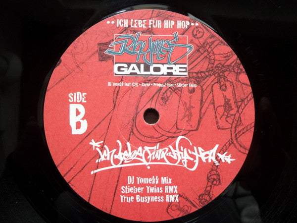DJ Tomekk Feat. GZA • Curse (3) • Prodigal Sunn • Stieber Twins : ••Ich Lebe Für Hip Hop•• (12")