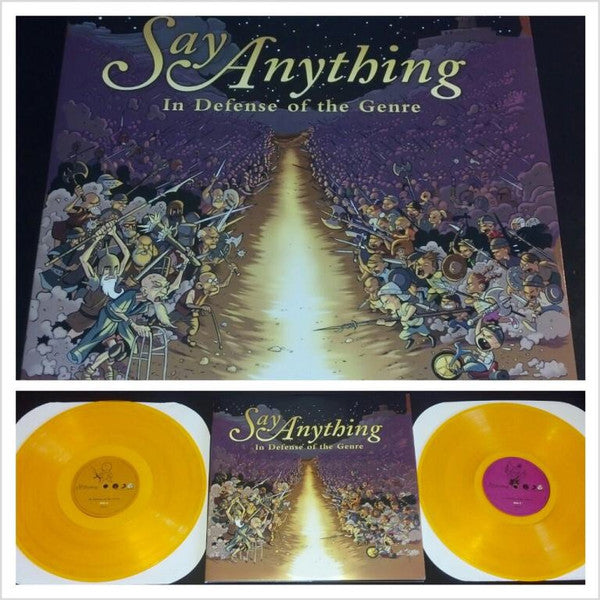 Say Anything : In Defense Of The Genre (2xLP, Album, RE, Gol)