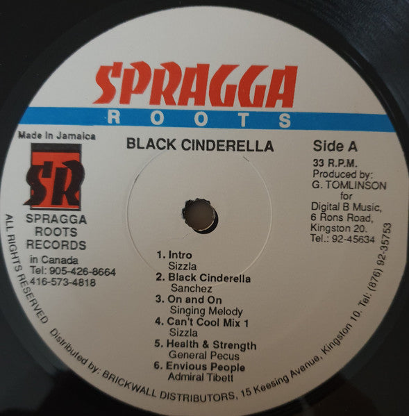 Various : Black Cinderella (LP, Comp)
