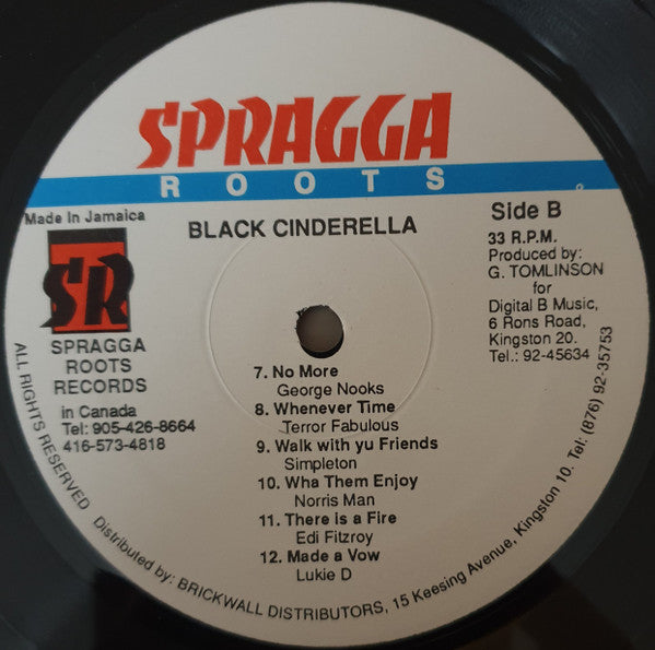 Various : Black Cinderella (LP, Comp)