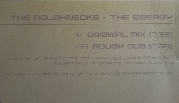 The Roughnecks : The Energy (12")