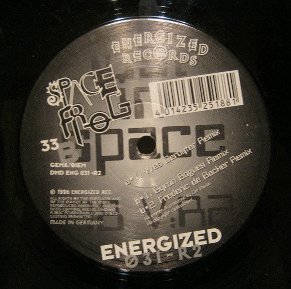 Space Frog : Lost In Space '98 (Re-Re-Mixes) (The Belgian Trance Attack) (12")