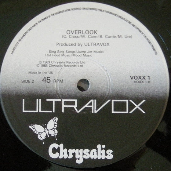 Ultravox : We Came To Dance (12", Single, Bla)