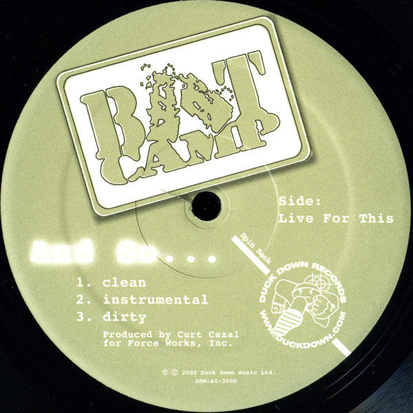 Boot Camp Clik : And So... / Whoop His Ass (12")