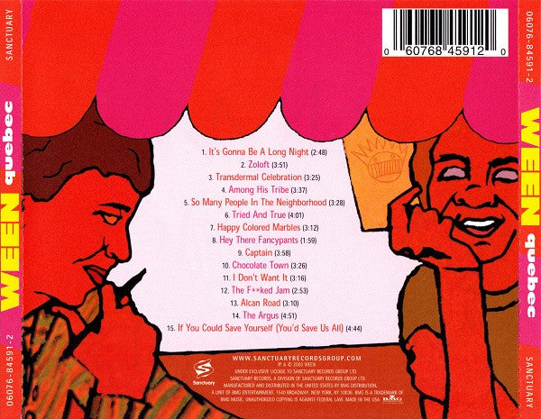 Ween : Quebec (CD, Album)