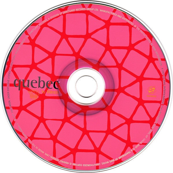 Ween : Quebec (CD, Album)