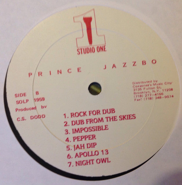 Prince Jazzbo : Choice Of Version (LP, Album, RP)