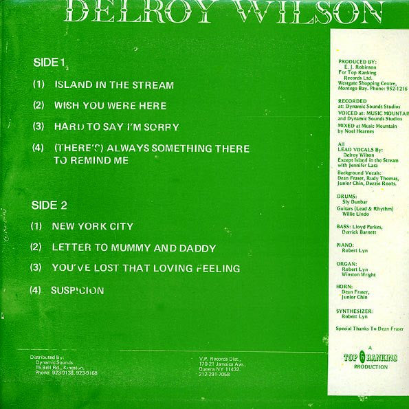 Delroy Wilson : Reggae Classics (LP, Album)
