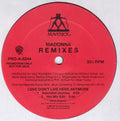 Madonna : Love Don't Live Here Anymore - Remixes (12", Promo)