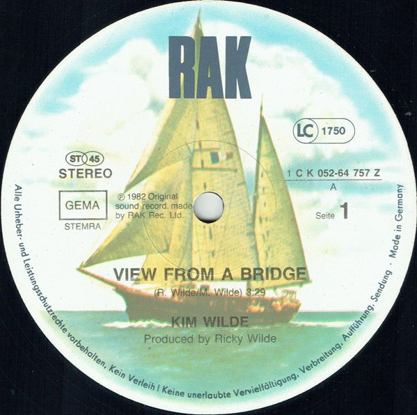 Kim Wilde : View From A Bridge (12", Maxi)
