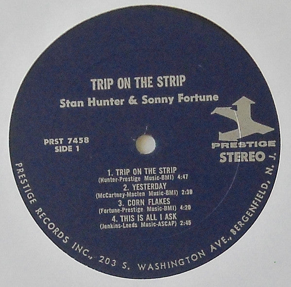 Stan Hunter & Sonny Fortune : Trip On The Strip (LP, Album)