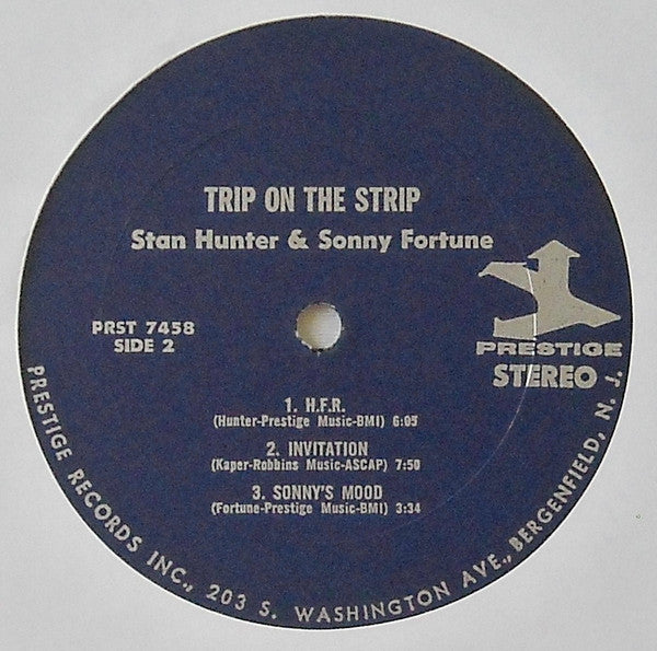 Stan Hunter & Sonny Fortune : Trip On The Strip (LP, Album)
