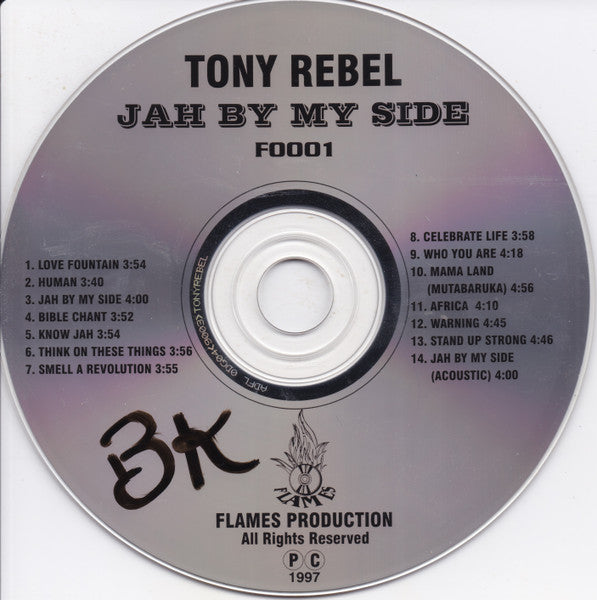 Tony Rebel : Jah By My Side (CD, Album)