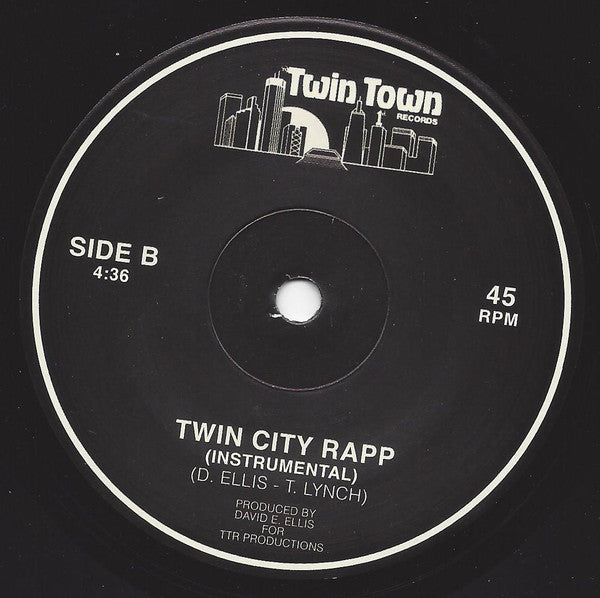 Twin City Rappers : Twin City Rapp (7", Ltd, RE)