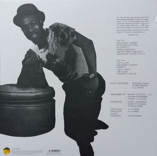 Big Youth : Screaming Target (LP, Album, Ltd, RE, Red)