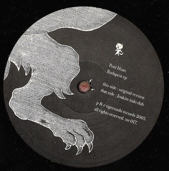 Poni Hoax : Budapest ep (12", EP)