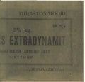 Thurston Moore : Detonation (7", Single, Ltd, Num)
