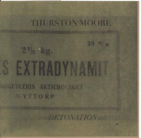 Thurston Moore : Detonation (7", Single, Ltd, Num)