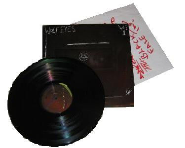 Wolf Eyes : Pentagram (12", S/Sided + Laserdisc, 12", S/Sided, Lat)
