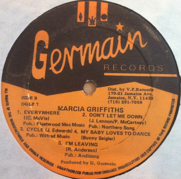 Marcia Griffiths : Marcia (LP)